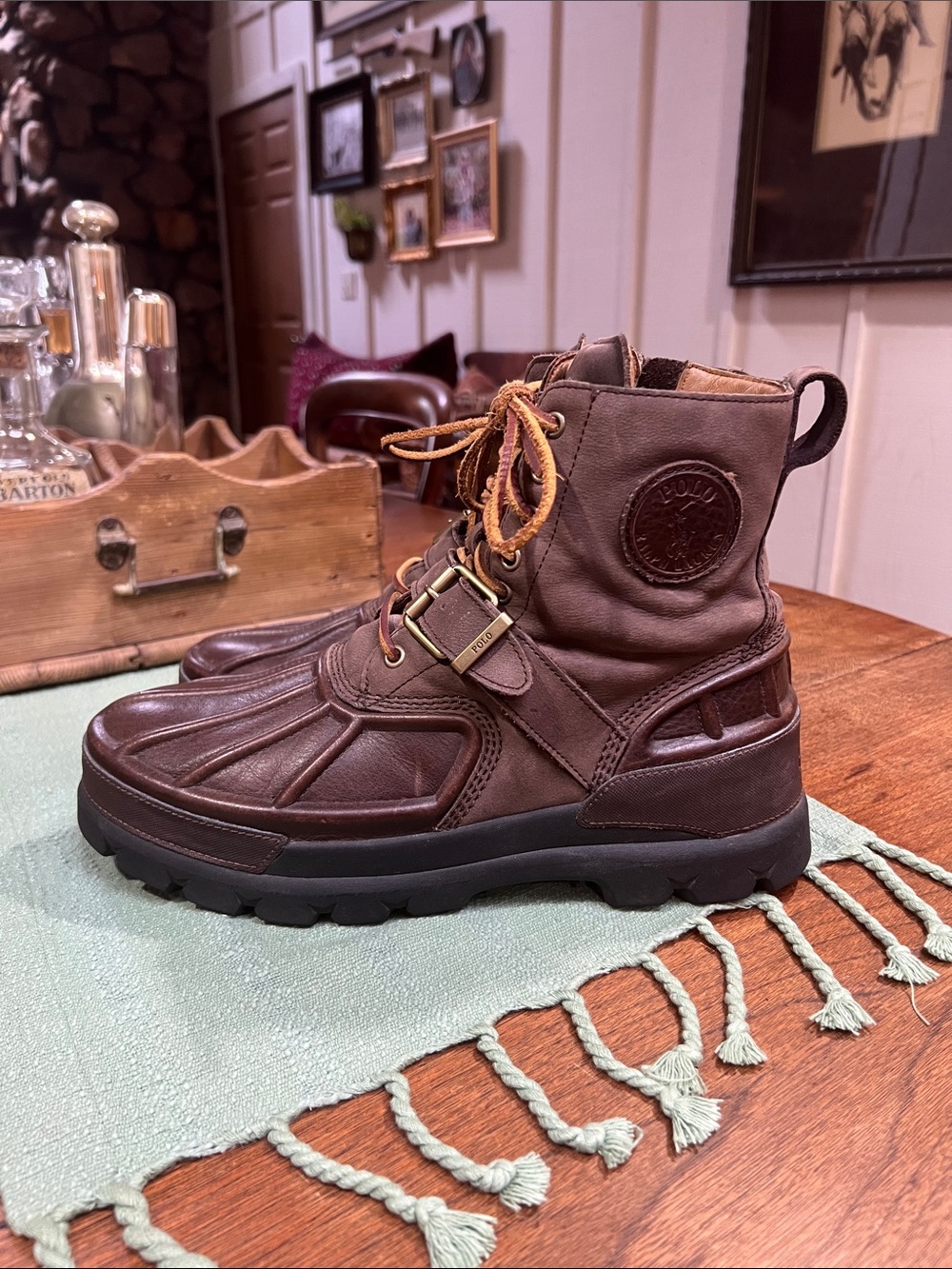Polo Ralph Lauren Oslo High Top Duck Boots